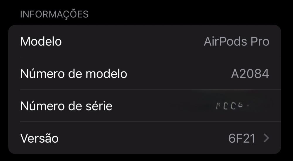 Airpods Pro (1 edicao) Caixa Magsafe
