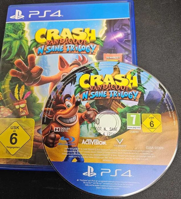 crash bandicoot n sane trilogy ps4 ps5