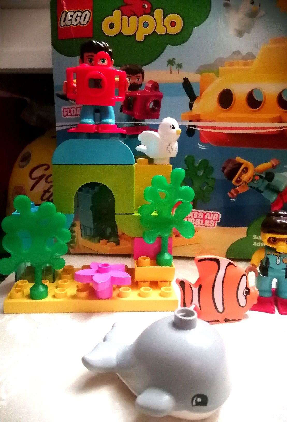 Lego duplo town przygoda w łodzi podwodnej