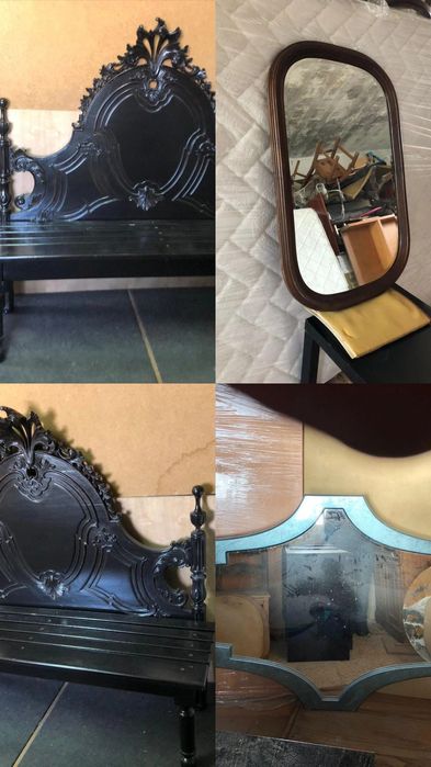 Mobiliário novo (mesas, cadeiras, aparadores)