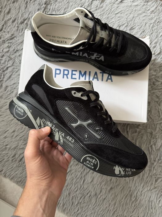 Оригінальні кросівки Premiata Moerun 7297, перфорація Преміата 44