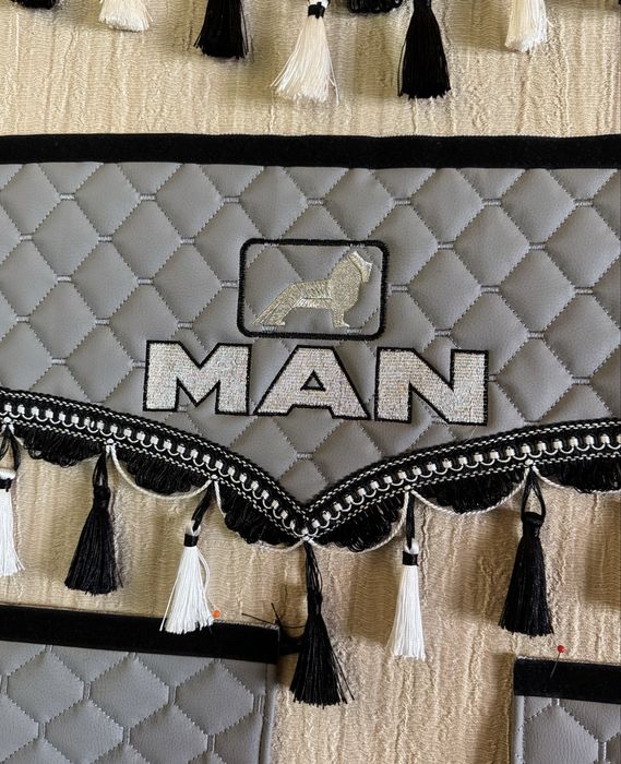 Штори комплект на грузові авто MAN, DAF та інші