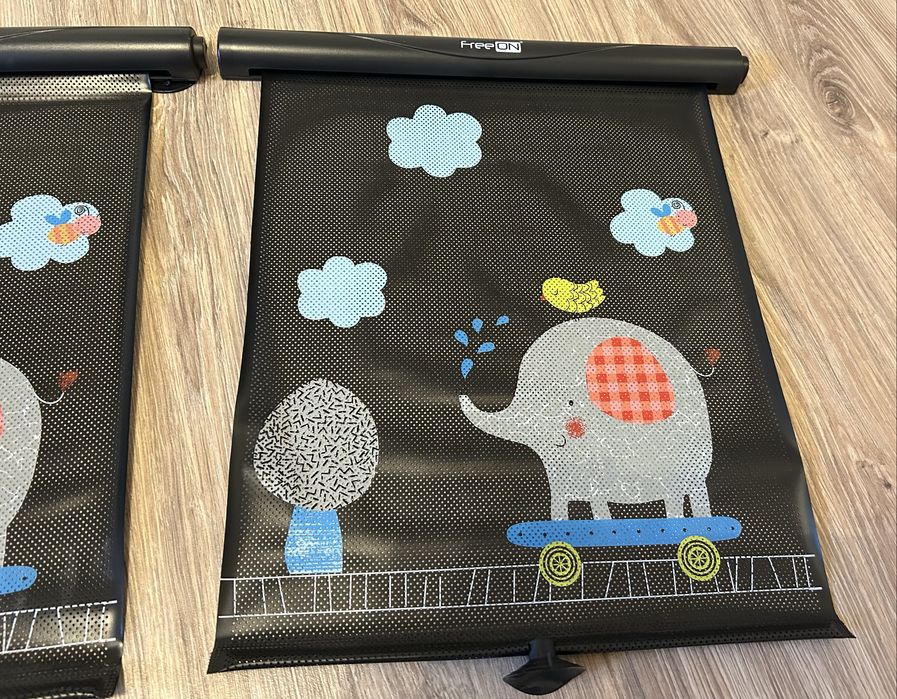 Rolety przeciwsłoneczne samochodowe dla dziecka 2 szt.