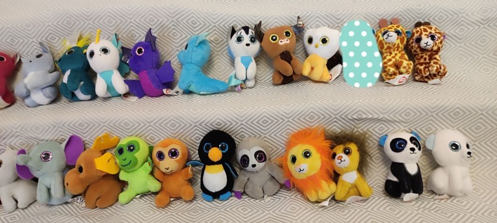 М'які іграшки макдональдс тіні тай звірі цумцум глазастики хеппі міл