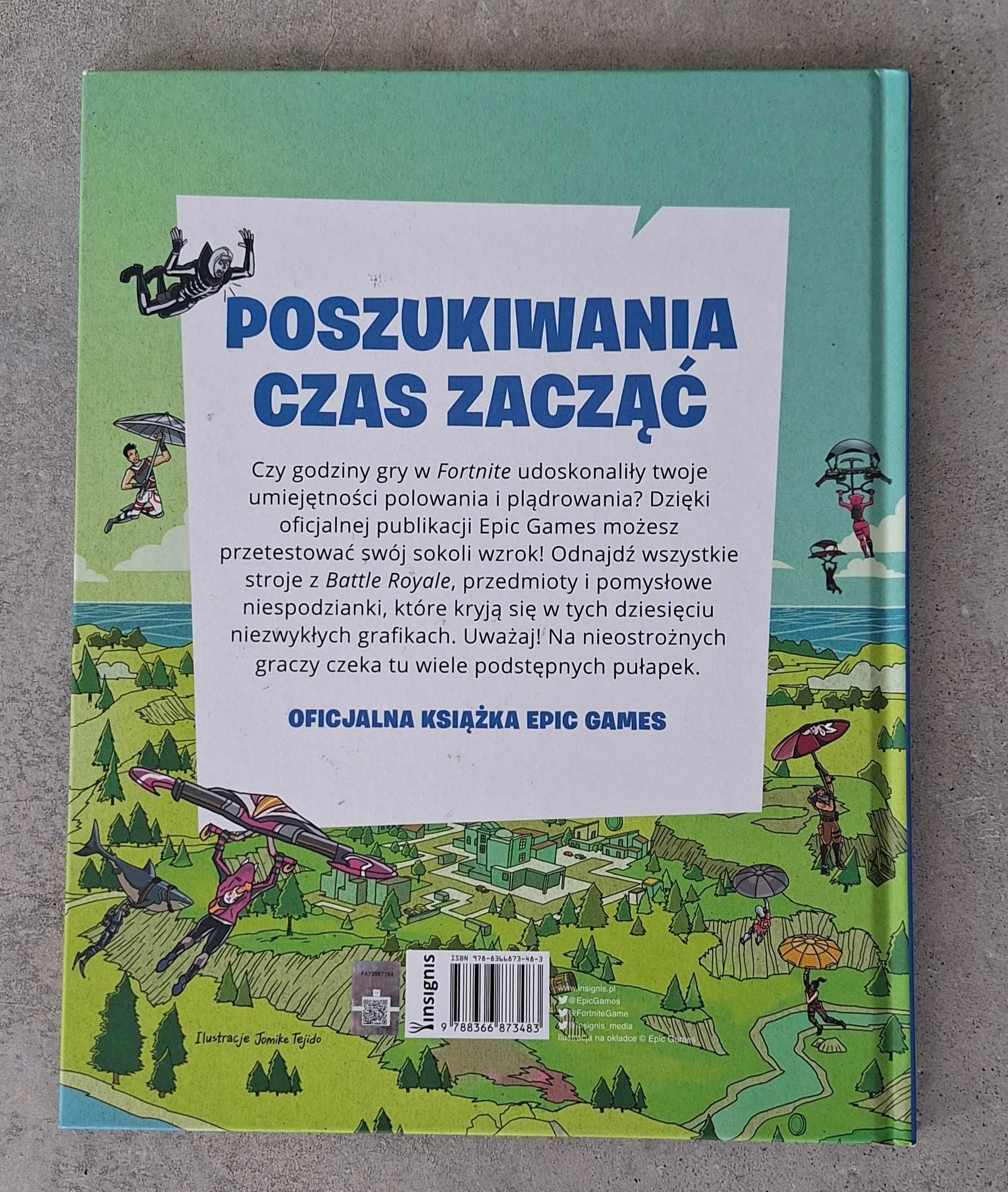 Fortnite gdzie jest Jonesy książka