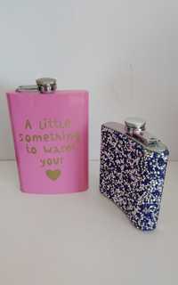 Flask garrafa boldo rosa ou pedras.