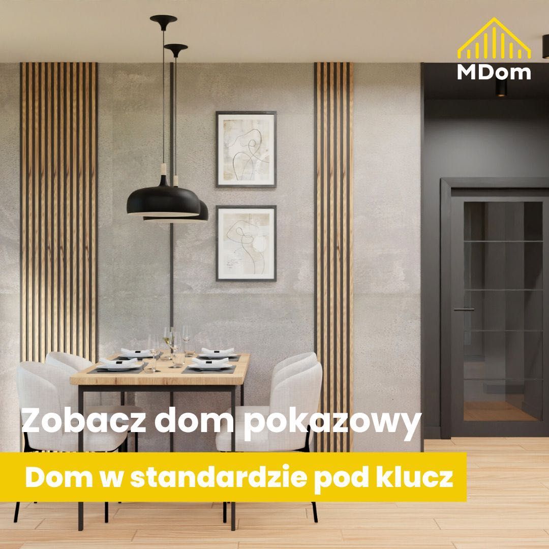 MDom - murowane bezpieczeństwo. Dom parterowy na Twojej działce!
