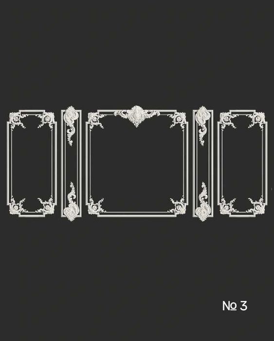 Рамки Гіпсові №3. Гіпсова Ліпнина. Гіпсові Колони