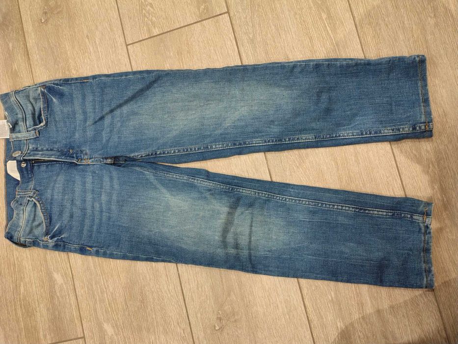 Dżinsy chłopięce z ociepleniem H&M, 128
