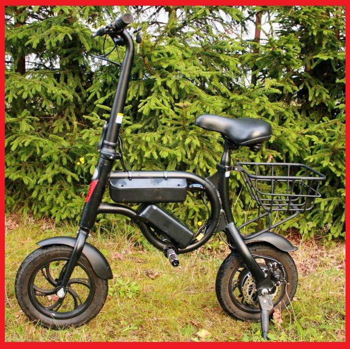 WySyŁkA skuter elektryczny 12" 50km 36V 9Ah LI-ION manetka 350W 700W