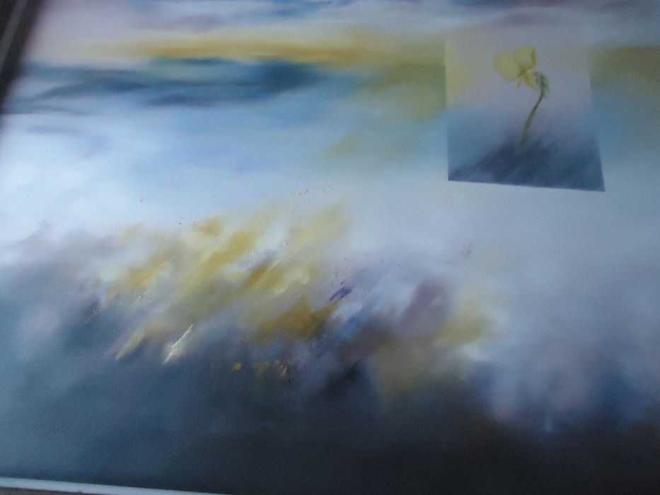 Quadro Pintura a óleo sobre Tela Assinado