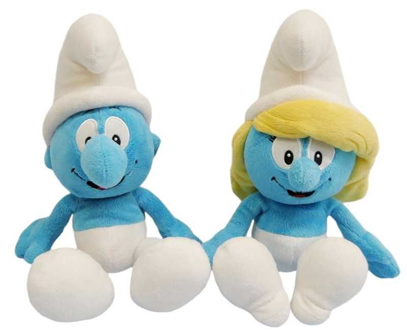 Smerf + Smerfetka maskotki Komplet