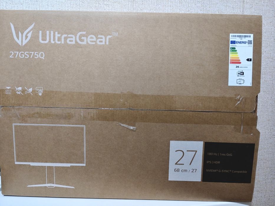 LG Ultra Gear 27'|1440p|180hz|HDR