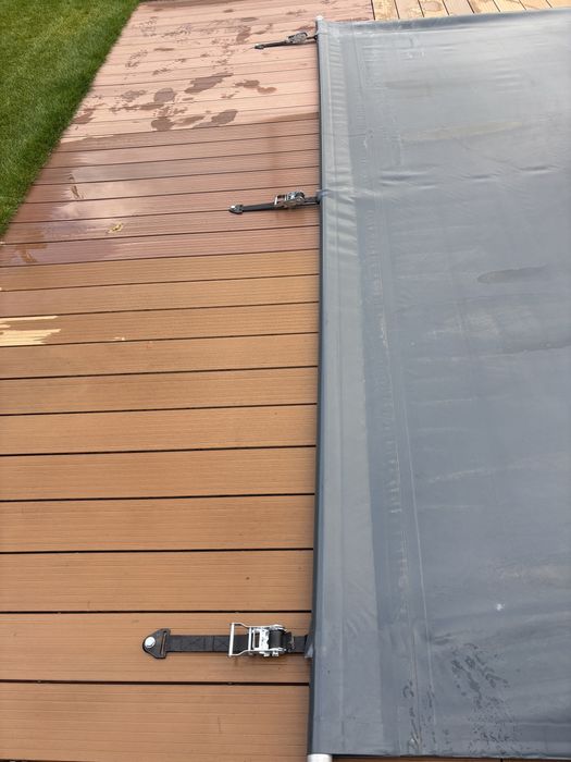 Pokrywa przykrycie basenu