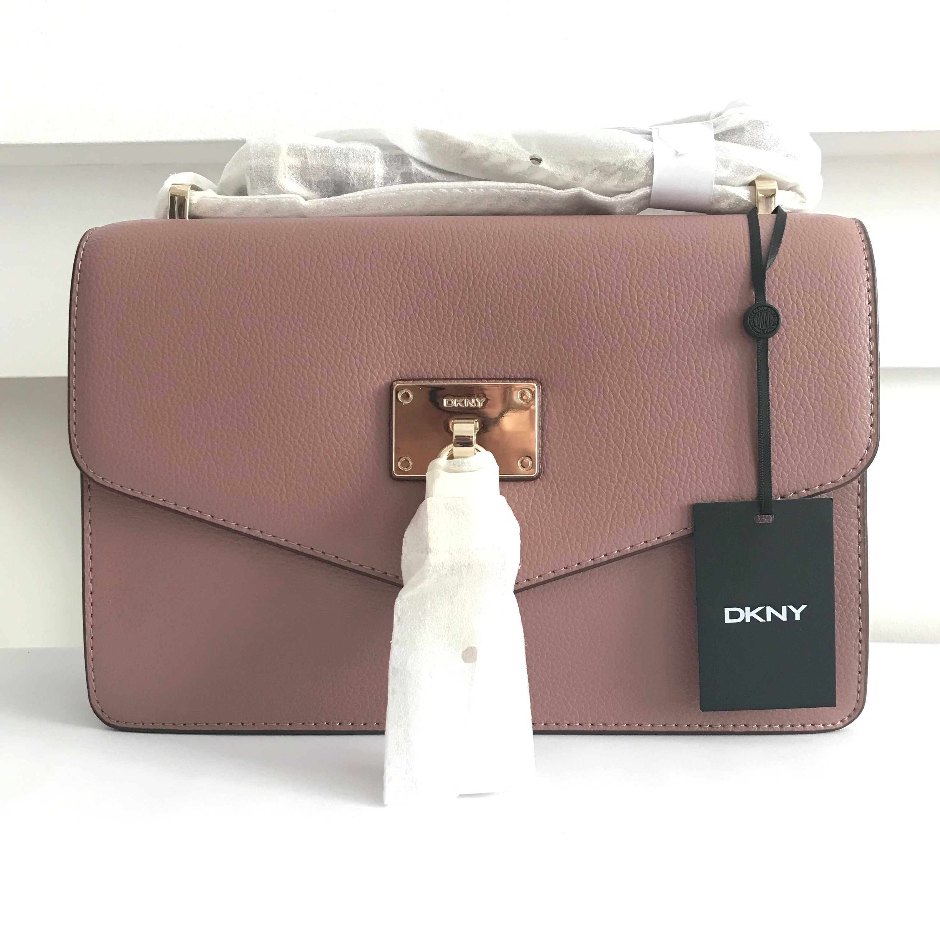 Сумка шкіряна DKNY Elissa Flap Shoulder Bag R1338281 оригінал