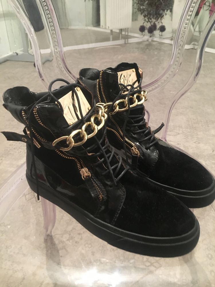 Giuseppe Zanotti сникера хай топи supreme swag ботинки кеды