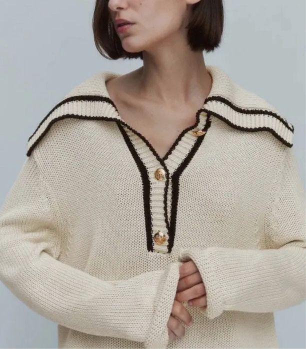 Светр джемпер massimo dutti з бавовни