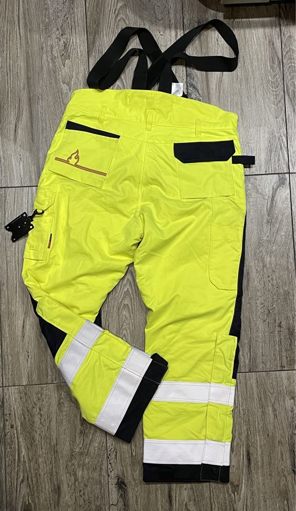 Meskie Zimowe Spodnie Robocze FRISTADS HiVis TRUDNOPALNE XL sklep 1560