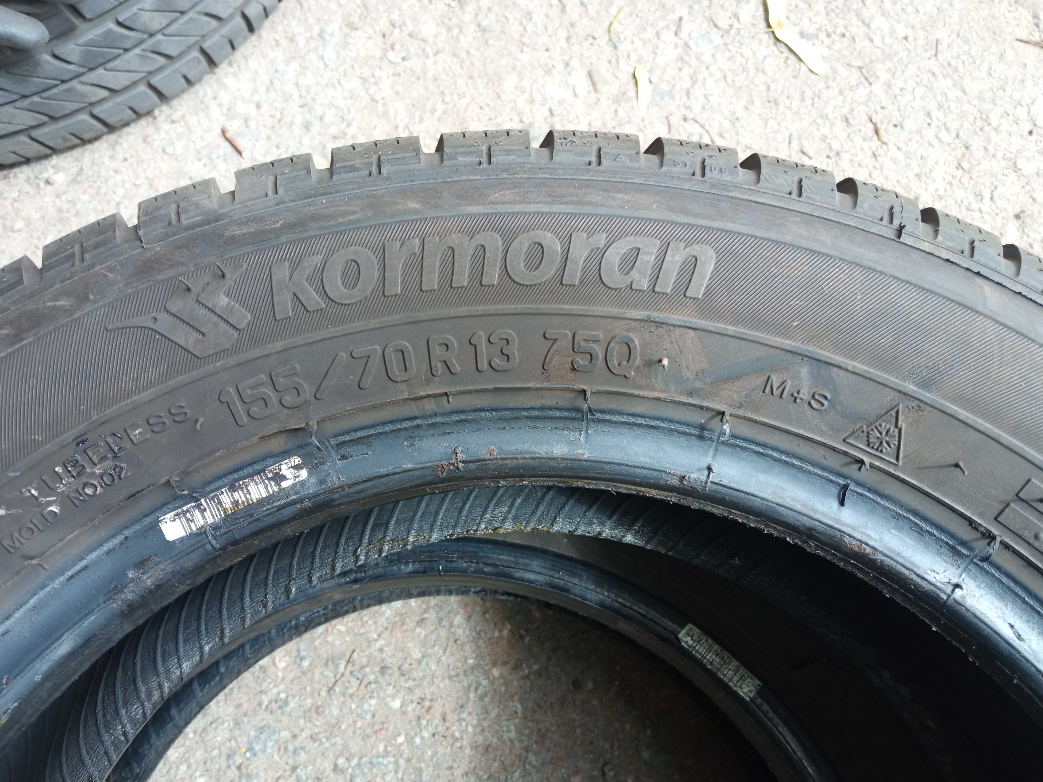 Opony Kormoran 155/70R13  2szt. całoroczne