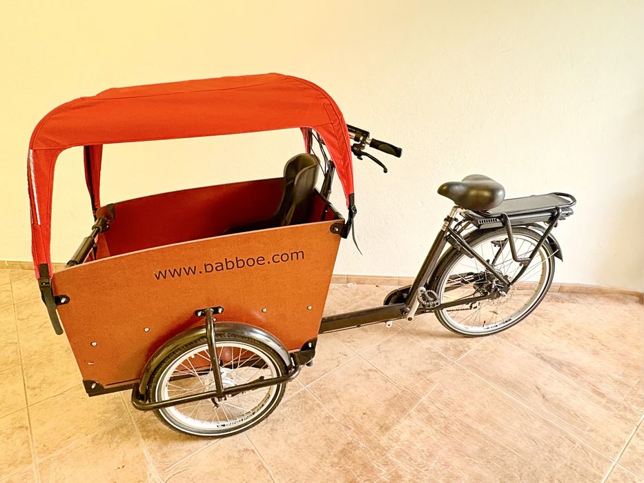 Bicicleta Eletrica Cargo Babboe E-Big