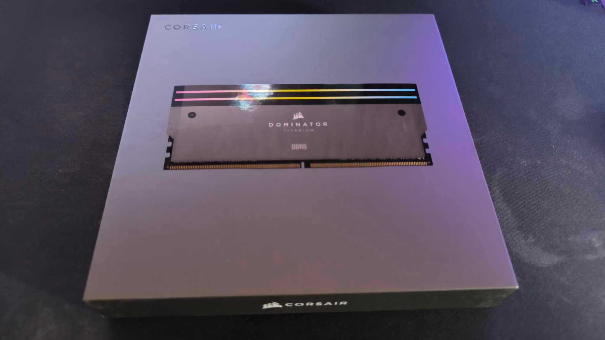 Memórias Corsair Titanium RGB DDR5 32GB (NOVO)