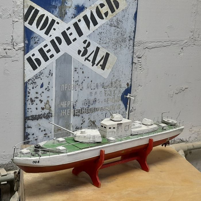 Бронекатер БкА 1124 , модель срср