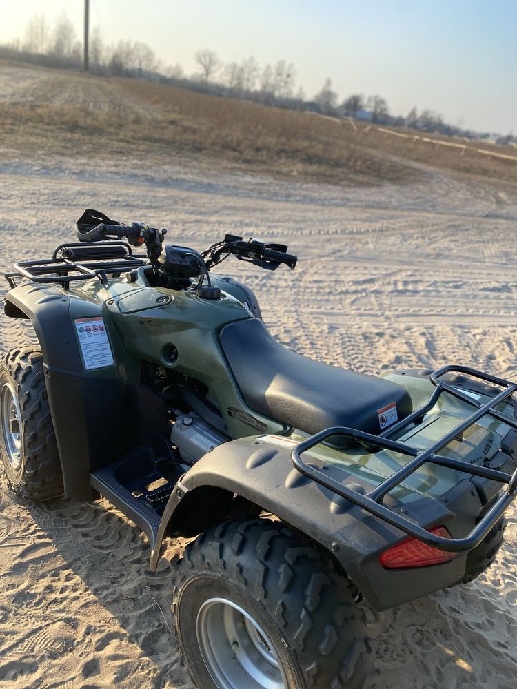 Квадроцикл honda trx350 з прицепом