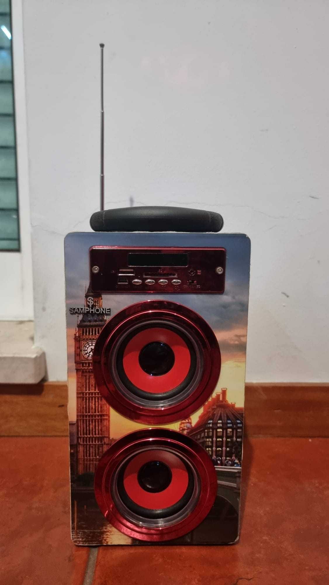 Coluna Samphone RGB