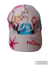 Czapka z daszkiem dziecięca FROZEN kraina lodu