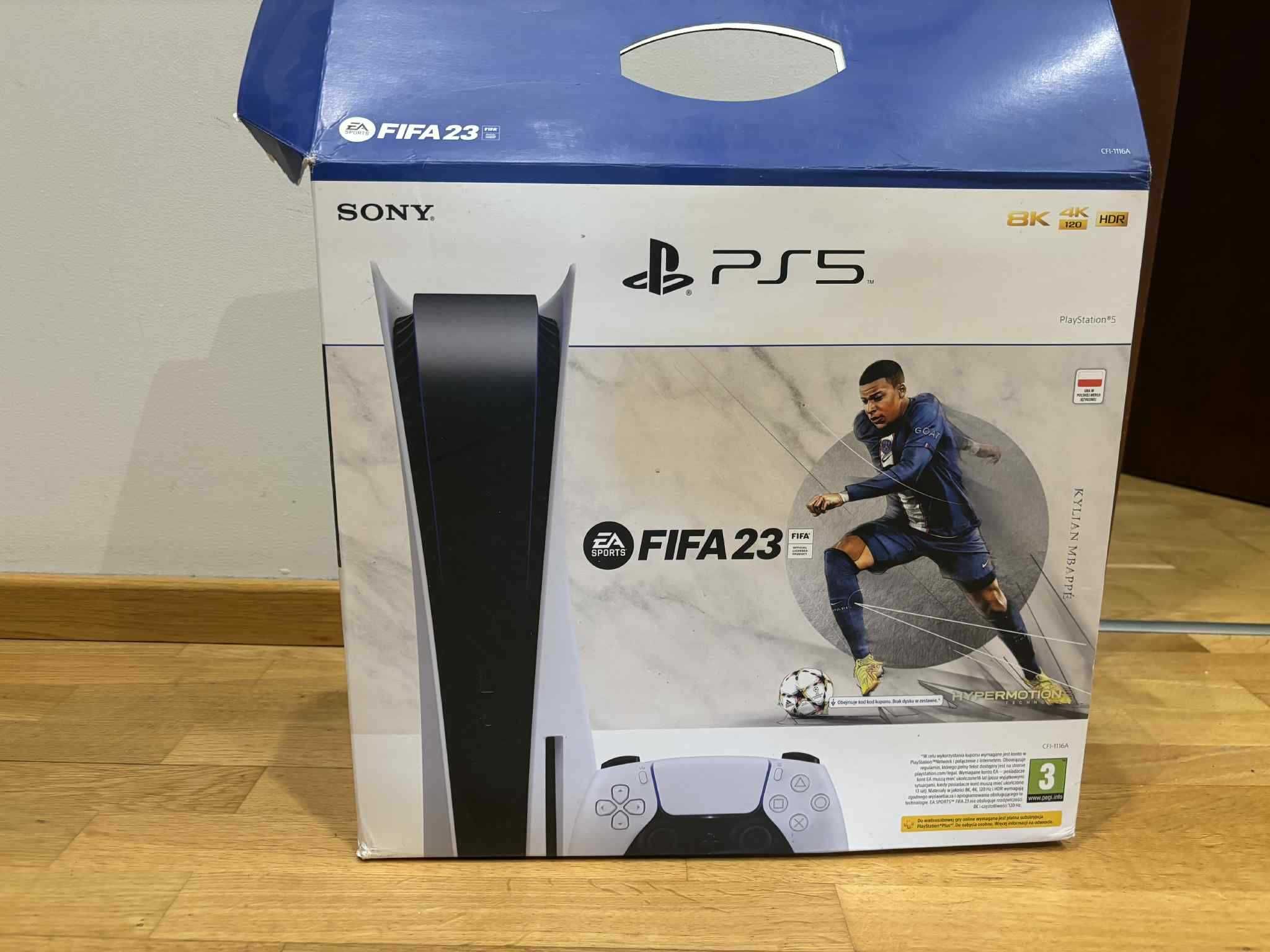 Playstation 5 Digital edition 1 TB  bez padów i gier - Stan jak nowy