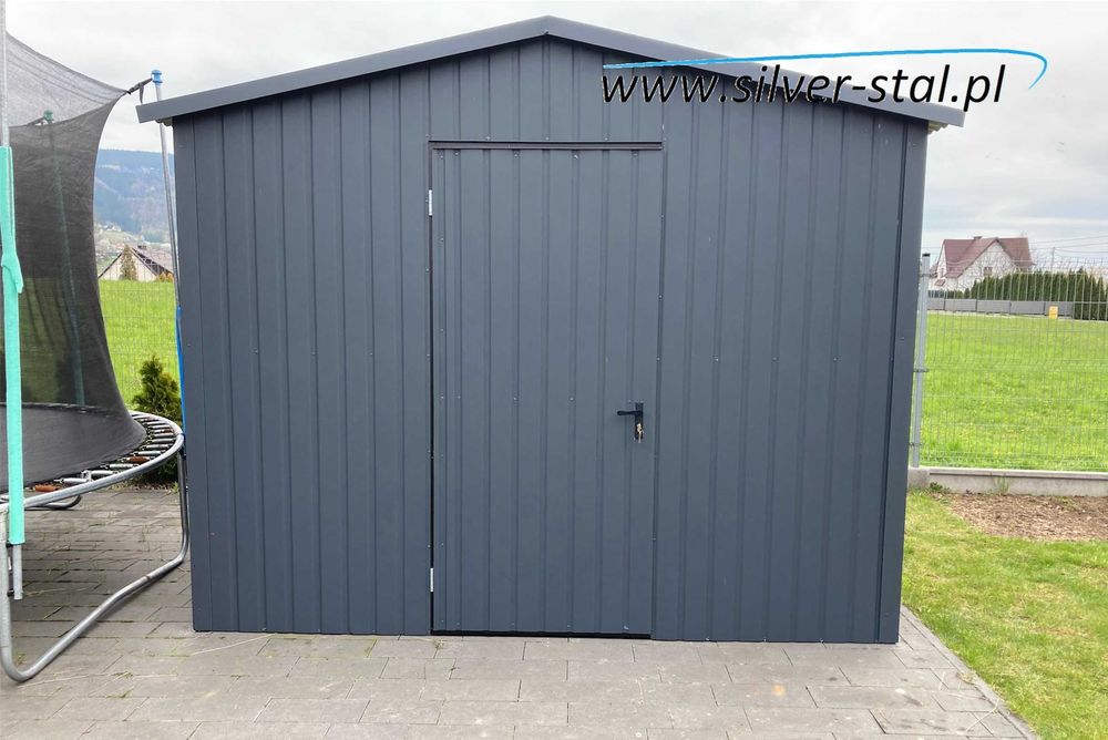 Garaż blaszany 2x3 3x2 3x3 Domek ogrodowy narzędziowy