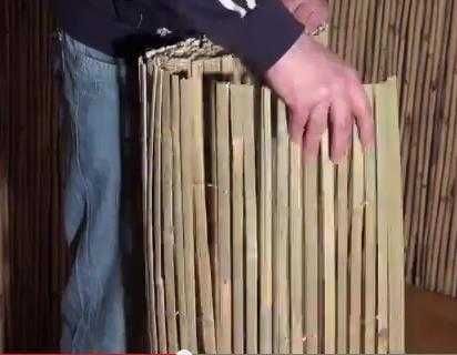 Mata, osłona bambusowa, parawan Bamboocane 1x3m