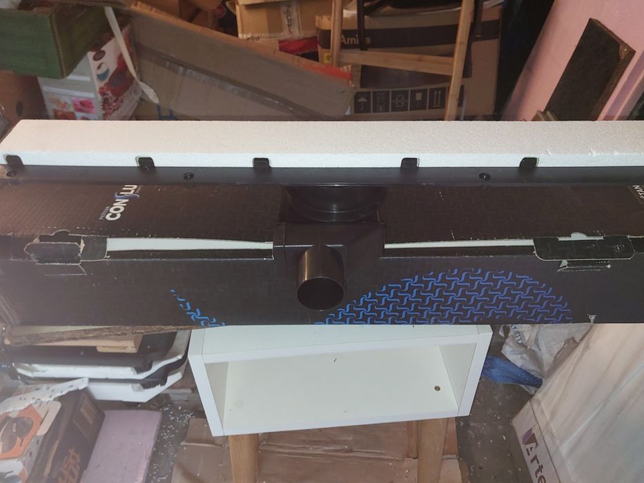 Odpływ liniowy Cofluo 75cm z kratka ze stali nierdzewnej nierdzew