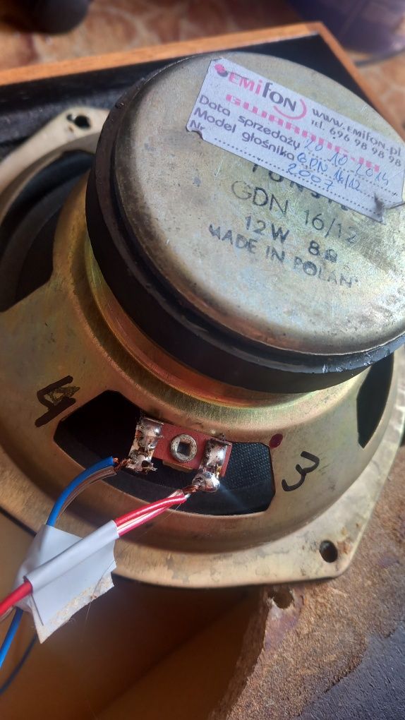 Unitra zg25c 4ohm