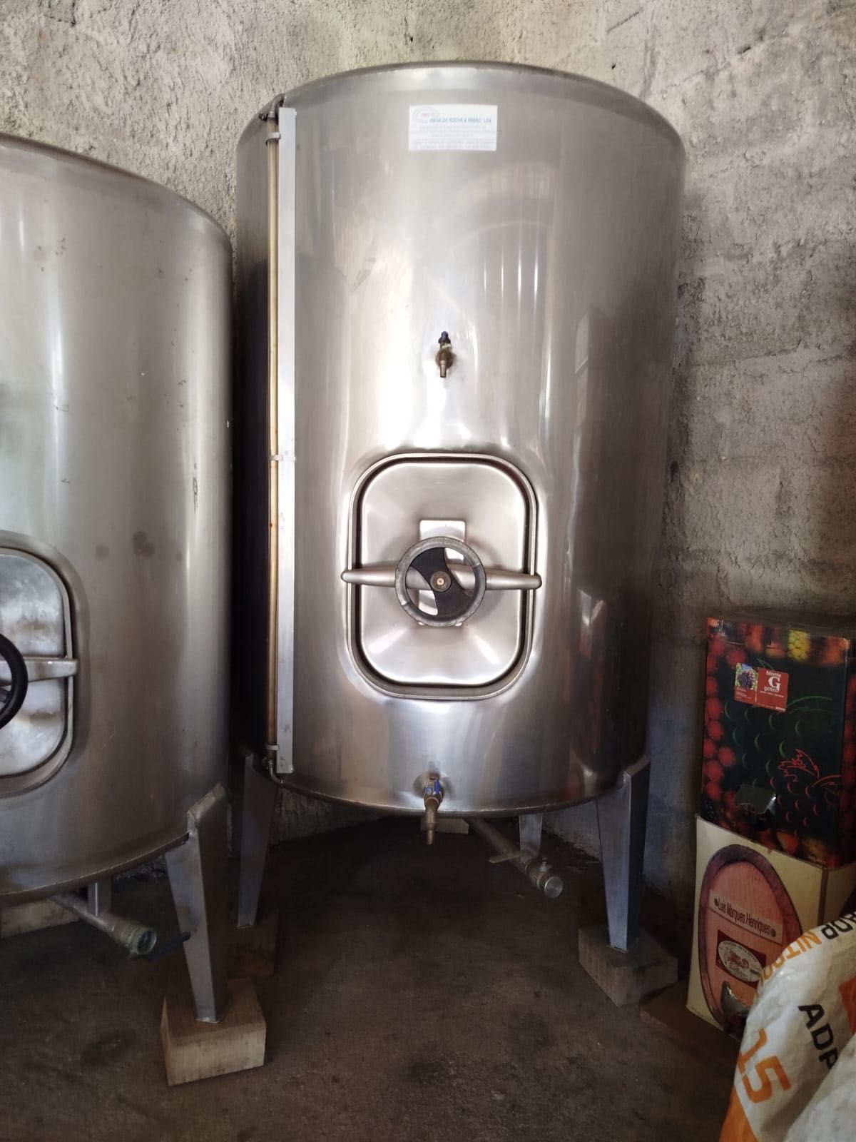 Cuba inox 1000litros