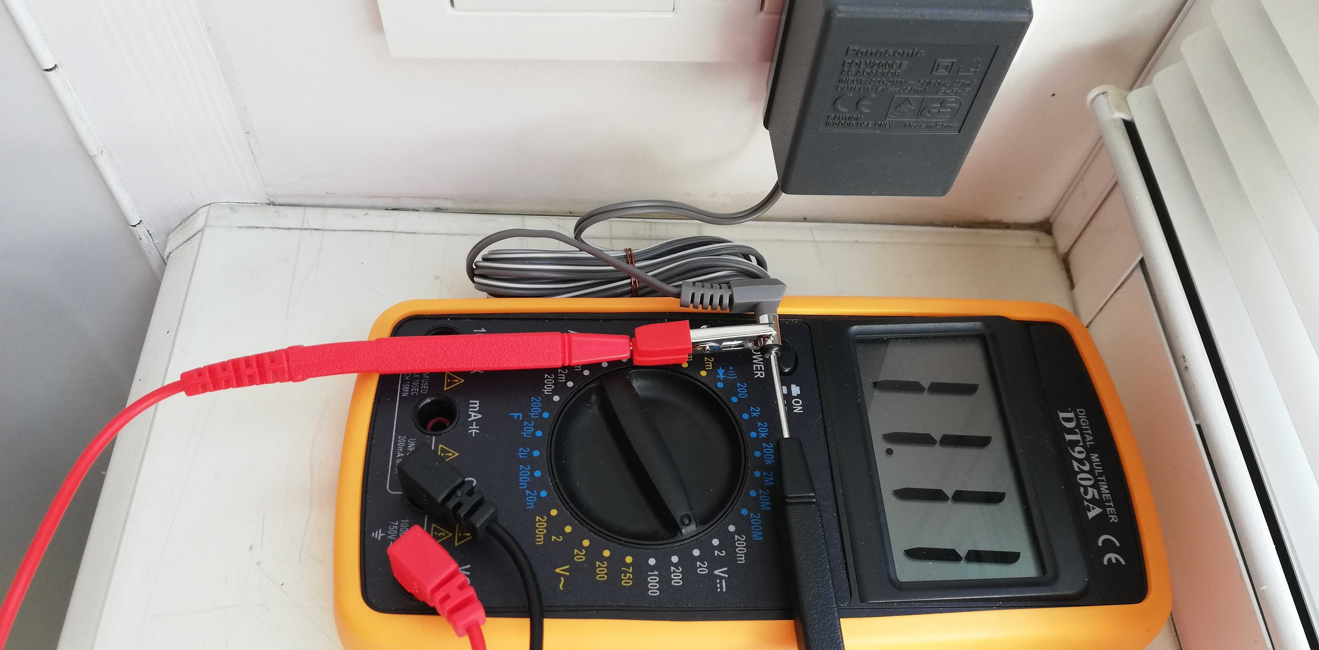 Радиотелефон Panasonic адаптер зарядн. PQLV19CE PQLV200CE 6V 350-500mA