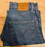 Jeansy damskie levi’s w kolorze niebieskim