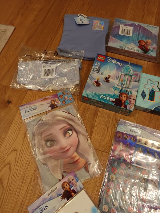 Mega zestaw prezentowy Elsa nowe zabawki Frozen święta LEGO