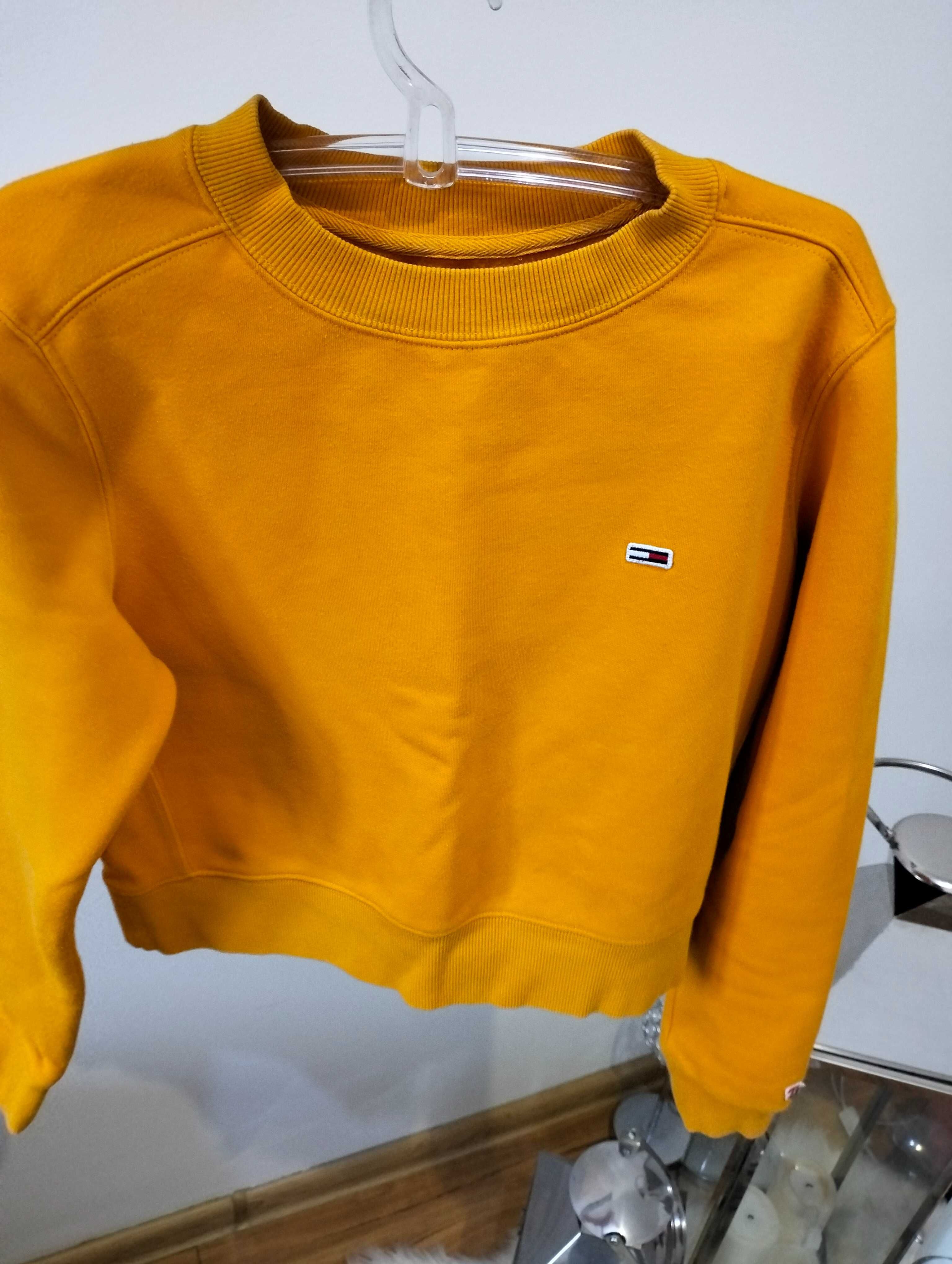Tommy jeans żółta bluza orginalna