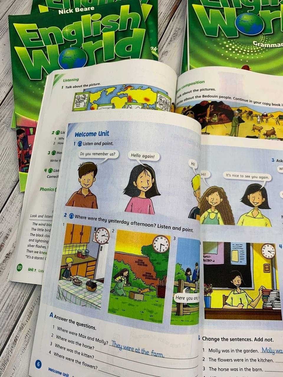 English World: 1,2,3,4,5,6,7) КНИГА + ЗОШИТ+АУДІО