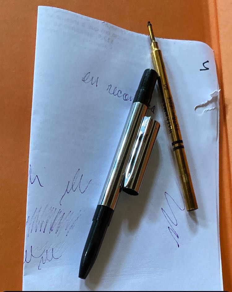 Esferográfica waterman vintage.