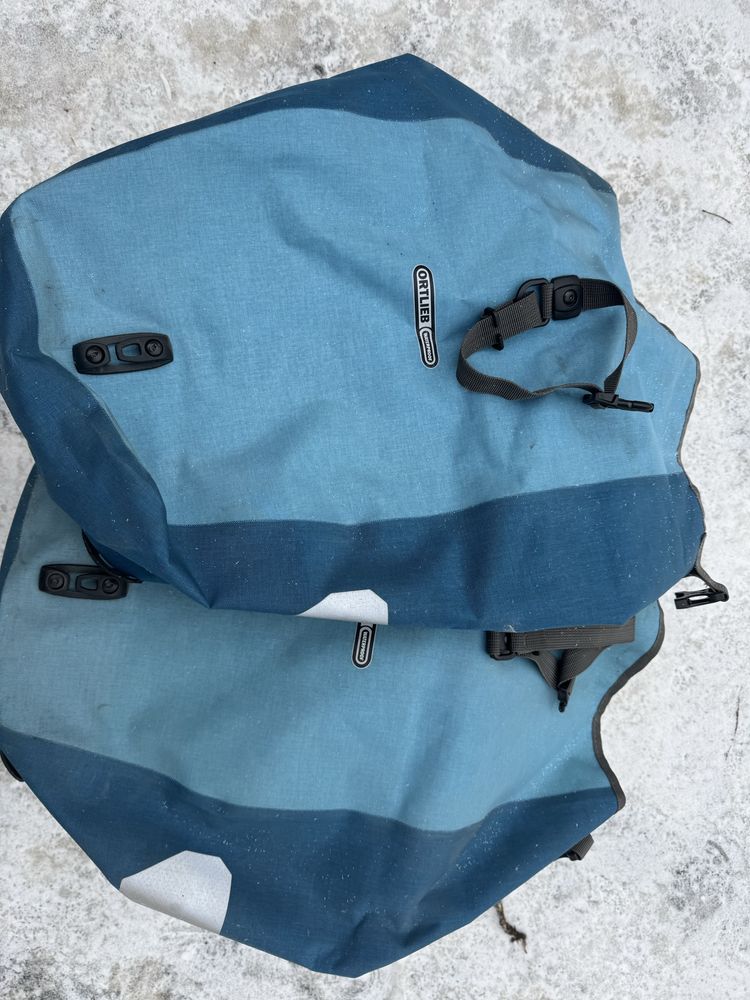 Гермосумка велосипедная Ortlieb Back-Roller Plus dusk blue-denim, 20 л