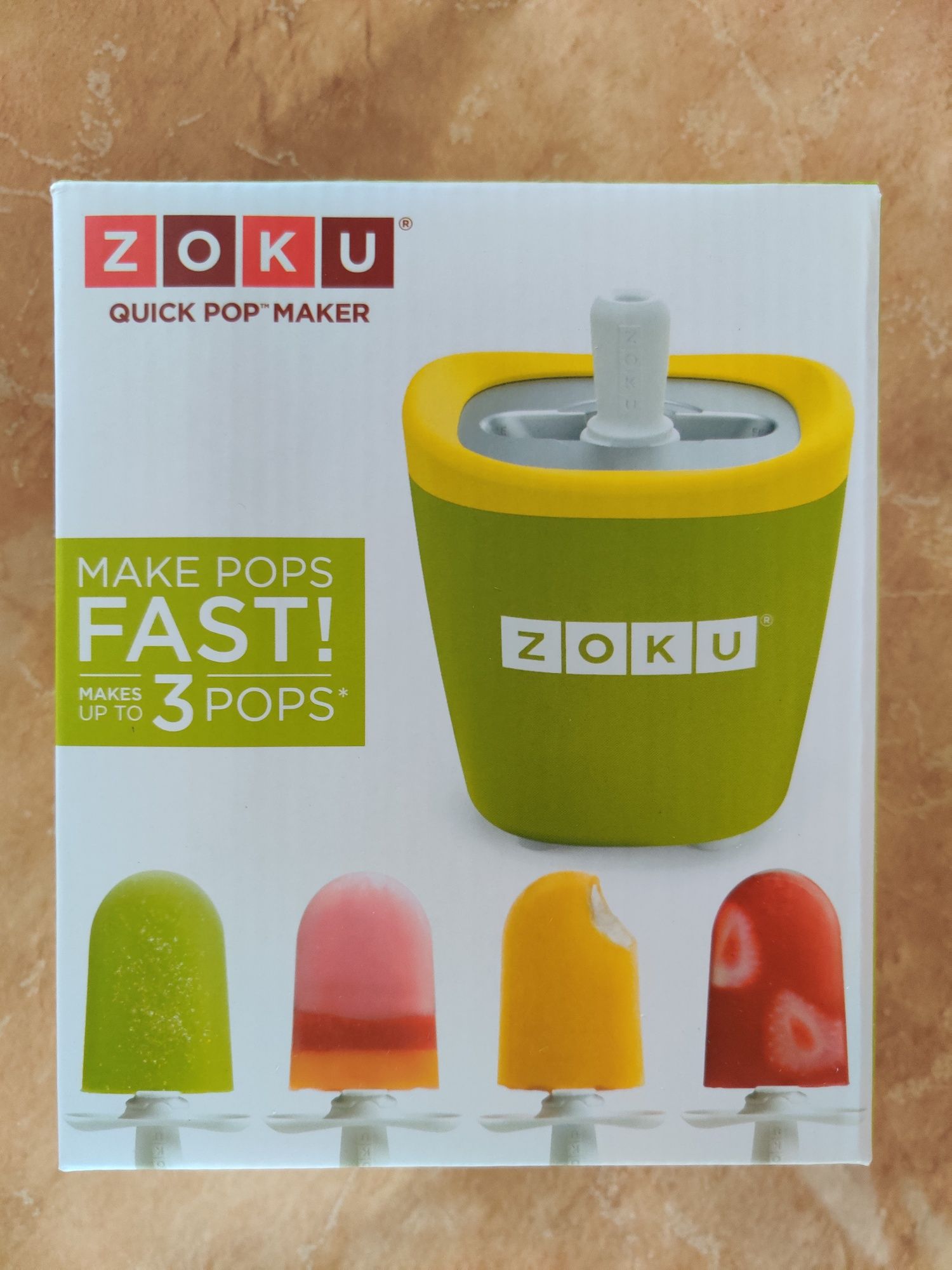 Maszynka do robienia lodów na patyku Zoku Quick Pop Maker - NOWA!
