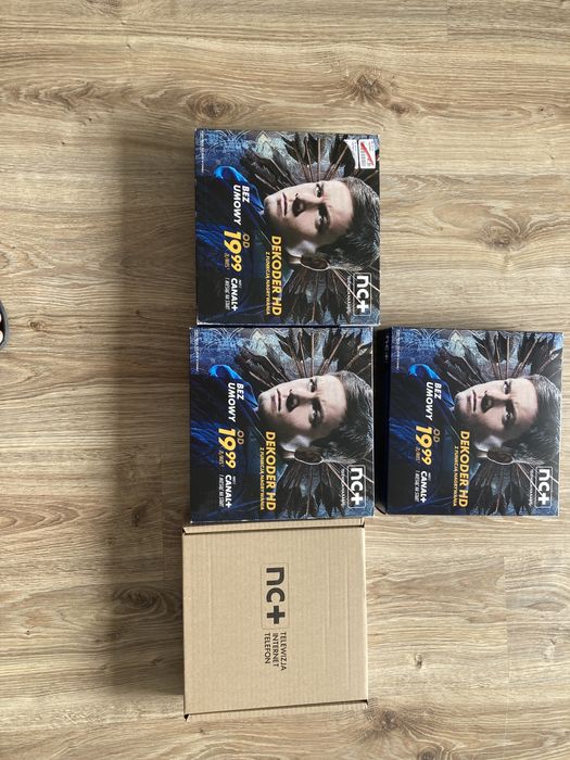 Sprzedam dekodery nc+ telewizja na karte