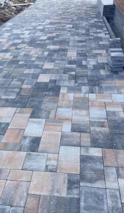 Укладання  бруківки