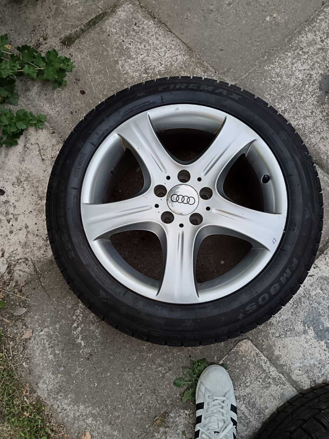 koła zimowe nowe opony 2024r. 5x112  7,5J 17H2 ET45 Audi a4b8 i inne