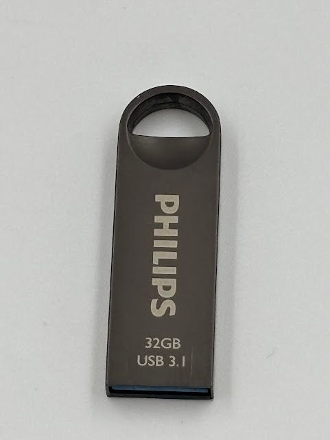 pendrive philips moon 32 gb usb 3.1 szary zapis 120 mb/s podręczny