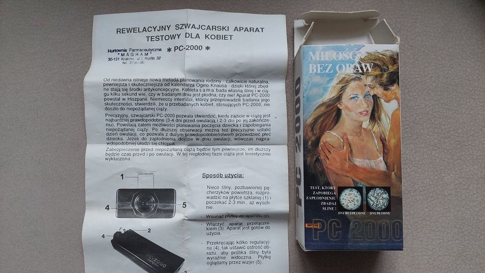 Wskaźnik i tester płodności PC 2000