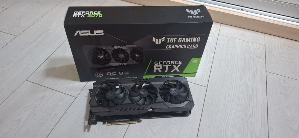 Asus Tuf rtx 3070 8gb відеокарта