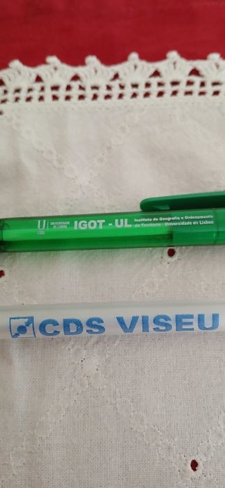 Esferográficas publicitárias/política